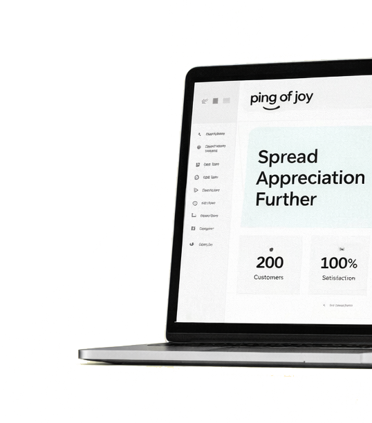 Ping of Joy business gifting dashboard